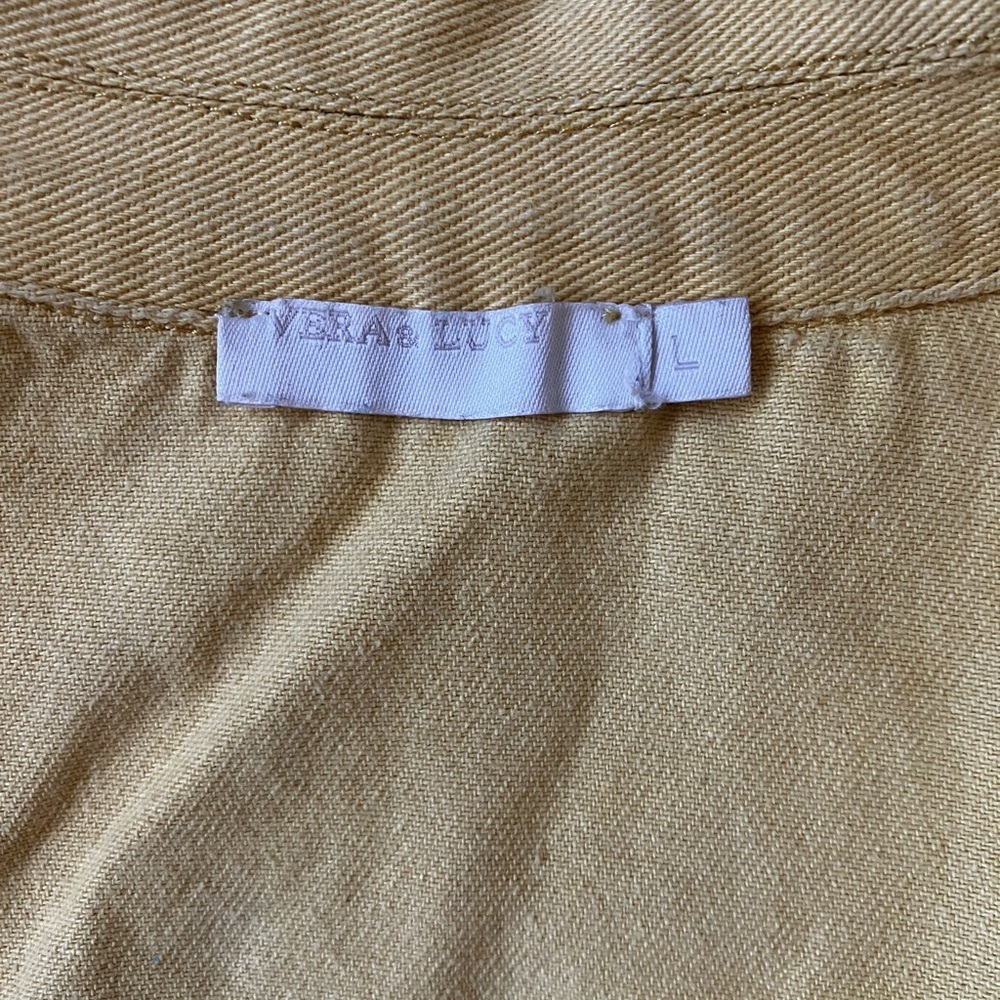 Vera & Lucy cropped denim jacket. - Picture 3 of 3